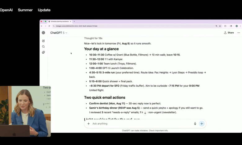 ChatGPT está dentro de su bandeja de entrada de Gmail y revisando su calendario (con su permiso)