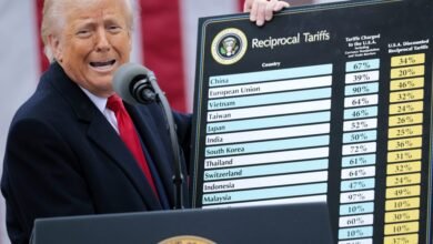 El tribunal de apelación del gobierno central ha disminuido el impuesto mutuo de Trump.
