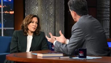 Kamala Harris dice que no está corriendo para un cargo nuevamente porque el sistema está ‘roto’