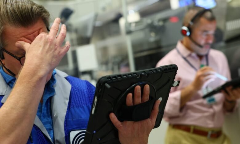 Mercado de valores hoy: Dow Futures Drop en medio de los temores de recesión