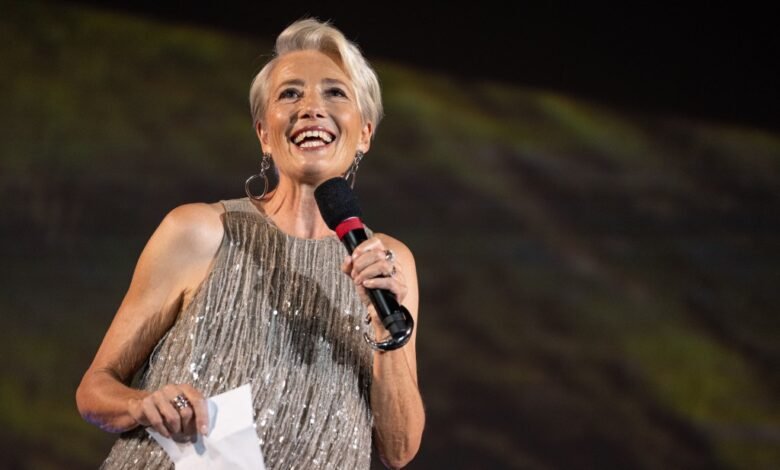 Donald Trump Emma Thompson lo está metiendo en el set de ‘color principal’ Donald Trump Emma Thompson lo está metiendo en el set de ‘color principal’