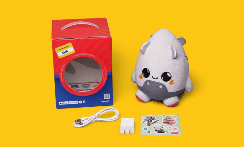Los animales de peluche con IA vienen para sus hijos