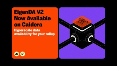 Caldera anuncia una asociación con Eigencloud para integrar Eigenda V2