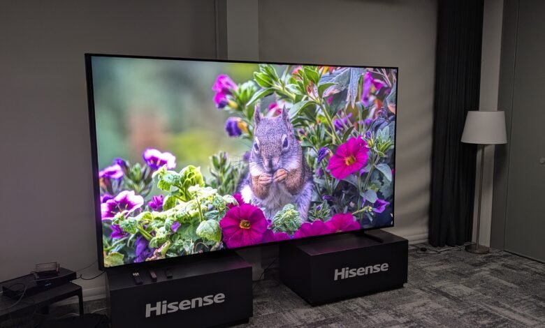 Probé el primer RGB Mini-LED de próxima generación, y aunque es un televisor impresionante, Oled aún no necesita preocuparse Probé el primer RGB Mini-LED de próxima generación, y aunque es un televisor impresionante, Oled aún no necesita preocuparse