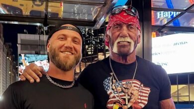 Hulk Hogan trabajó como el mejor hombre de hijo Nick unos meses antes de su muerte (excus)
