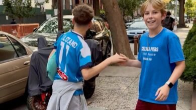 Tenemos dos visitantes queridos en Brooklyn esta semana.