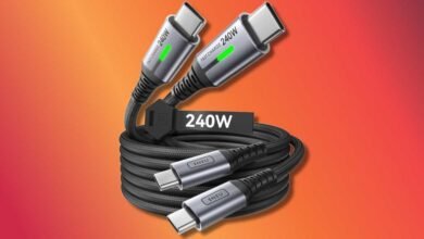Marque dos cables USB-C Ultra-Fast 240W por menos de $ 10 hoy