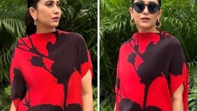 Karisma Kapoor abraza la elegancia a Rs 21.800 Rs. Noticias de Bollywood