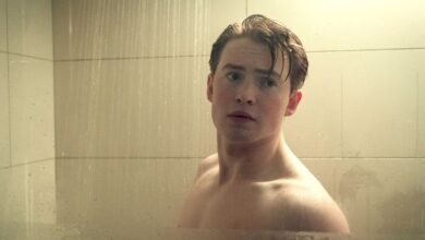 ‘Heartstoper’s Kit Connor teas la escena de vapor en la película de la película