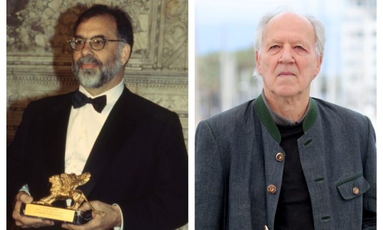 Francis Ford Coppola honrará a Warner Herzog en la apertura de Venecia Francis Ford Coppola honrará a Warner Herzog en la apertura de Venecia