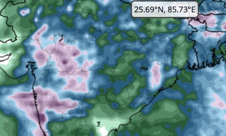 ‘Low’ Fresh puede causar más lluvia para la región central de la India la próxima semana.