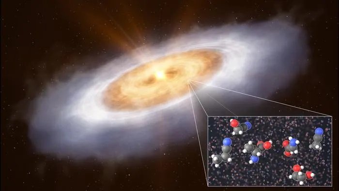 Avance en la caza de extranjeros mientras los científicos encuentran tesoros de ‘ingredientes para la vida’ cerca de la estrella del bebé lejano Avance en la caza de extranjeros mientras los científicos encuentran tesoros de ‘ingredientes para la vida’ cerca de la estrella del bebé lejano