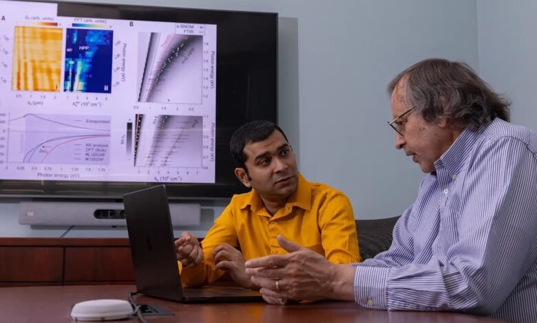 Las reglas destruyen pero no la onda: plasmones en el material relacionado