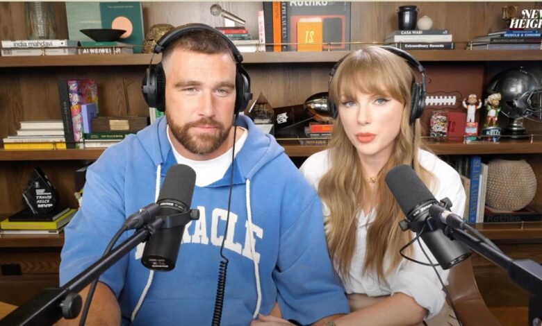 Taylor Swift Episodio grabado New Height Podcast Breaks