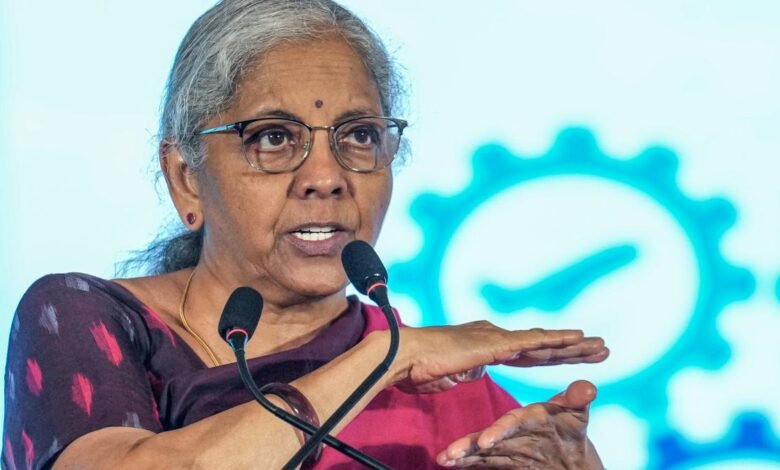 FM Nirmala Sitharam: No es necesario estar en SEZ para la exportación. Ahora se puede hacer desde el área.