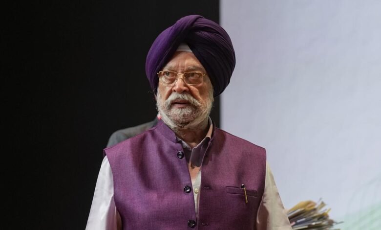 Hardeep Singh Puri dijo que la India puede mantener la seguridad del combustible, aunque las importaciones rusas son castigadas.