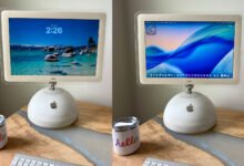 El vidrio líquido en iMac G4 es el mashup que no sabía que necesitaba, ahora no puedo dejar de pensar en ello