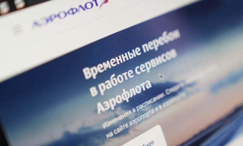 CyberAttack on Russian Airline Aeroflot causa la cancelación de más de 100 vuelos CyberAttack on Russian Airline Aeroflot causa la cancelación de más de 100 vuelos