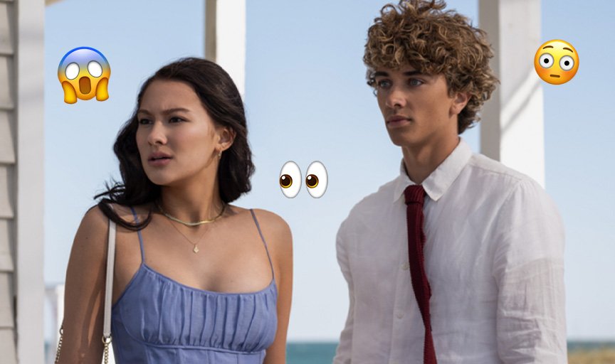 En el verano, las hermosas estrellas volvieron a Lula Tong y Gavin Casa …