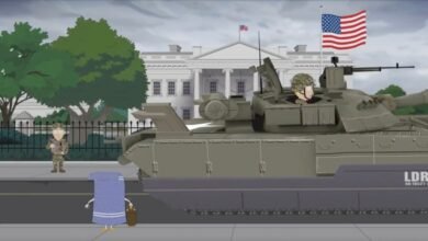 ‘South Park’ golpea a Trump nuevamente en su DC Tacover