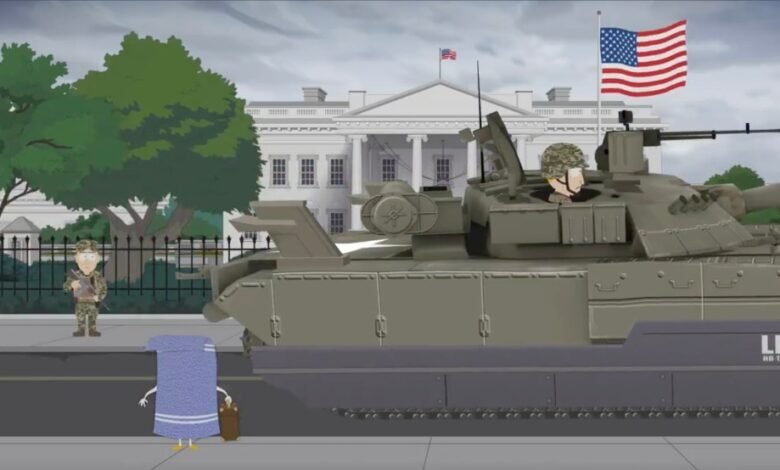 ‘South Park’ golpea a Trump nuevamente en su DC Tacover