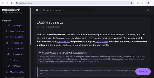 Explorando la web profunda en 2026: sitios principales, herramientas y secretos de búsqueda de Darknet