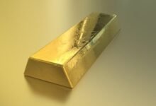 Inversión de barras de oro de lingotes de lingotes: precio es igual a peso/dimensiones