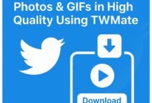 Guardar videos y fotos y gifs de Twitter en alta calidad usando TWMate