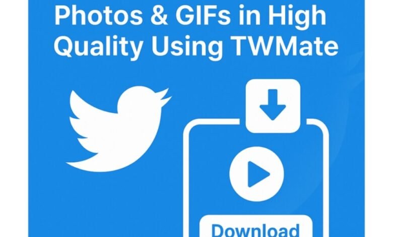 Guardar videos y fotos y gifs de Twitter en alta calidad usando TWMate