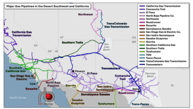 Cuando sea el momento de ir a Phoenix, la transferencia de energía para recibir Gas Permian West en la expansión de Transwestern.