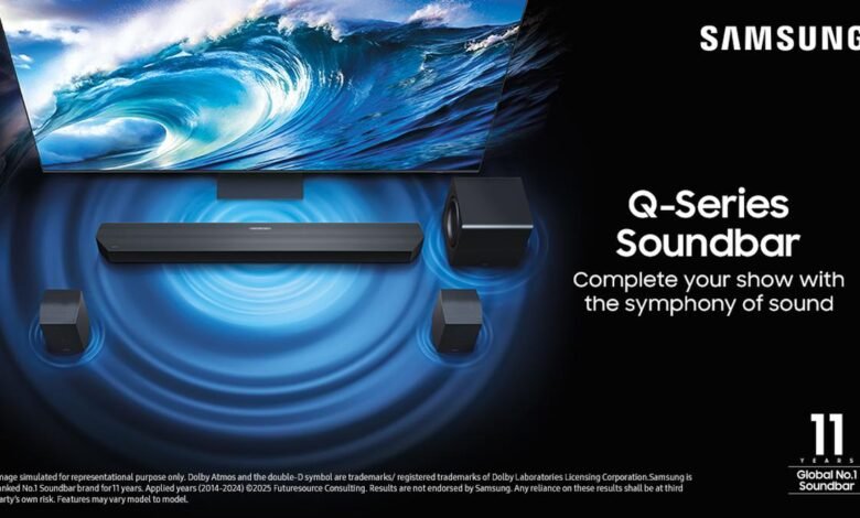 Samsung lanza la alineación de la barra de sonido 2025 con optimización de sonido de IA y sensor Gyro Samsung lanza la alineación de la barra de sonido 2025 con optimización de sonido de IA y sensor Gyro