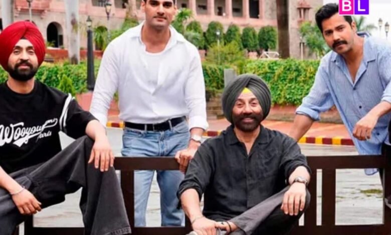 Imagen de Sunny Deol-Diljit Dosanz para publicar en esta fecha