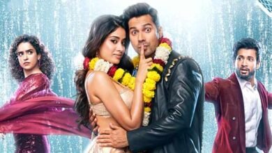Sunny Reformi Ki Tulsi Kumari Póster: Varun Dhawan, Janhavi Kapoor, Sania Malhotra y Rohit Sarf Pick Peak Peak Peak Pick Peak Pick Pick Pick Pick Romance: Bollywood News