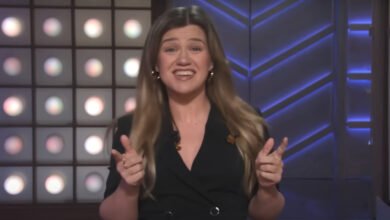 En ese momento, Kelly Clarkson apagó su programa y dejó una hermosa bomba F después de que se perdió su identidad