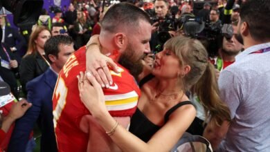 Las fotos de Taylor Swift aparecen dentro del Kansas City Chiefs Stadium