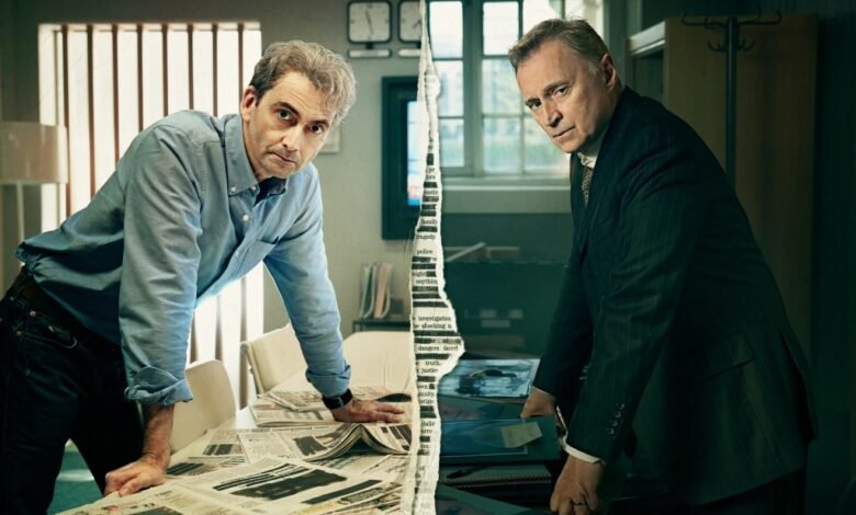 ITV Drama ‘The Hack’ Images muestran a David inquilino y Robert Carlyle ITV Drama ‘The Hack’ Images muestran a David inquilino y Robert Carlyle