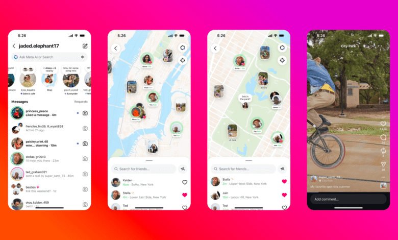 Instagram se enfrenta a Snapchat con un nuevo ‘mapa de Instagram’ Instagram se enfrenta a Snapchat con un nuevo ‘mapa de Instagram’