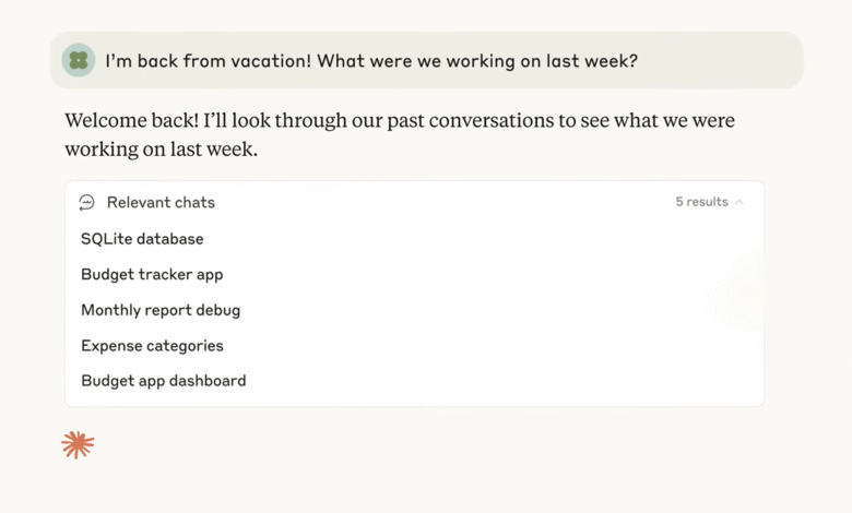 Ahora puede darle acceso a Claude a recuerdos de conversaciones anteriores, pero solo si desea