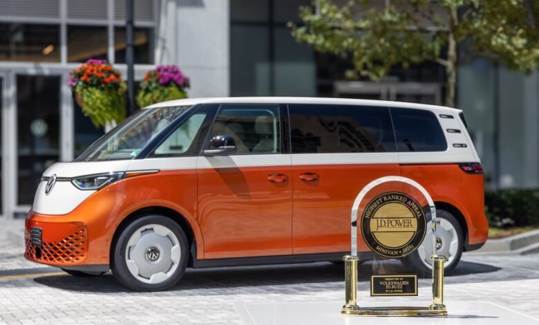 Volkswagen ID Buzz estableció las estadísticas y gane el gran premio “Top Minivan en 2025”.