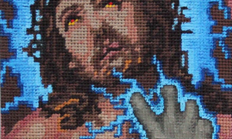 Vjotêch Luksch Mezcle los videojuegos retro violentos con “Núcleo de la abuela” de pinturas bordadas Vjotêch Luksch Mezcle los videojuegos retro violentos con “Núcleo de la abuela” de pinturas bordadas