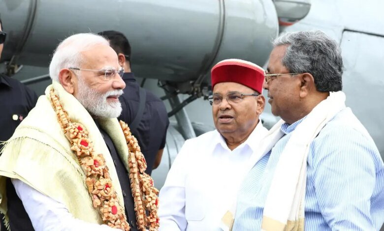 El primer ministro Modi inaugura la muy esperada línea amarilla del metro de Bengaluru en la primera visita a la ciudad desde la victoria del tercer término El primer ministro Modi inaugura la muy esperada línea amarilla del metro de Bengaluru en la primera visita a la ciudad desde la victoria del tercer término