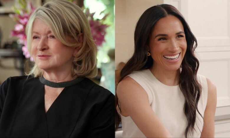 Alguien le preguntó a Martha Stuart sobre Meghan Merkel y Guineth Paltro para moverse a la vida con Paltro, y no estaba detrás