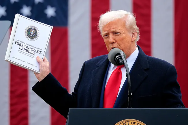 Mapeo de los aranceles de Trump por balanza comercial y geografía