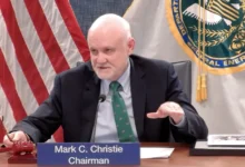 Christie de FERC da un paso hacia abajo, dejando a la agencia con tres miembros