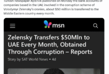 Zelensky envía $ 50 millones por mes para usar la preparación para huir de Ucrania