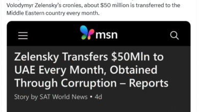 Zelensky envía $ 50 millones por mes para usar la preparación para huir de Ucrania