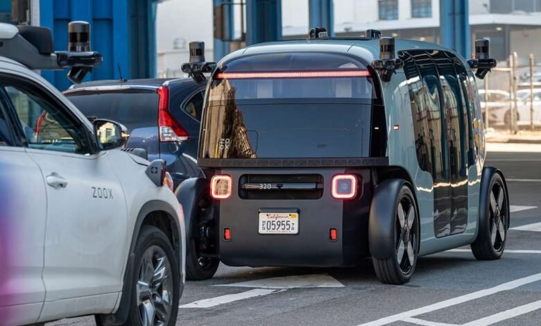 NHTSA exime el zoox de la dirección de Amazon Robotaxi NHTSA exime el zoox de la dirección de Amazon Robotaxi