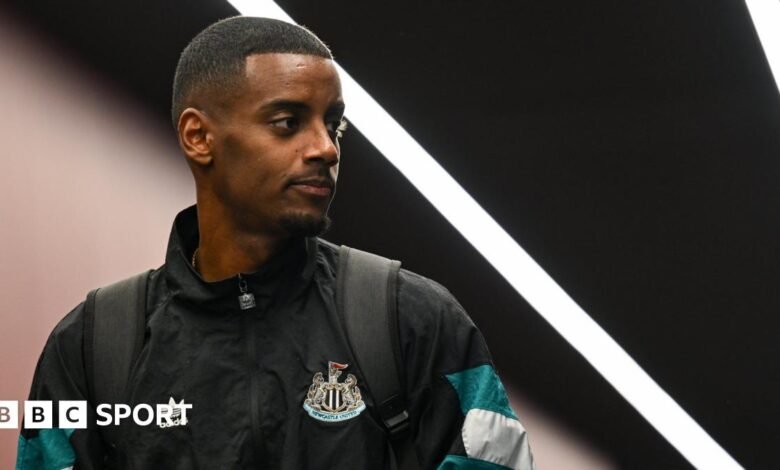 Alexander Isak: Eddie Howe dijo que “no podría estar relacionado con” la transferencia actual de Newcastle.