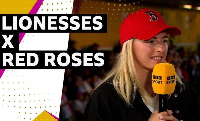 ‘Estoy muy feliz de apoyar a los deportes femeninos’ – Kelly mira las rosas rojas en la Copa Mundial de Rugby ‘Estoy muy feliz de apoyar a los deportes femeninos’ – Kelly mira las rosas rojas en la Copa Mundial de Rugby