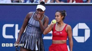 US Open 2025 Resultado: Venus Williams y Leylah Fernández llegaron a la tercera ronda de mujeres
